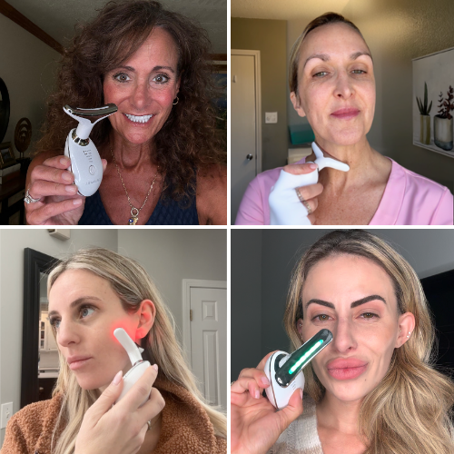 DERMAWELL 3-in-1 LED Facial Sculptor + 4 FREE Gifts