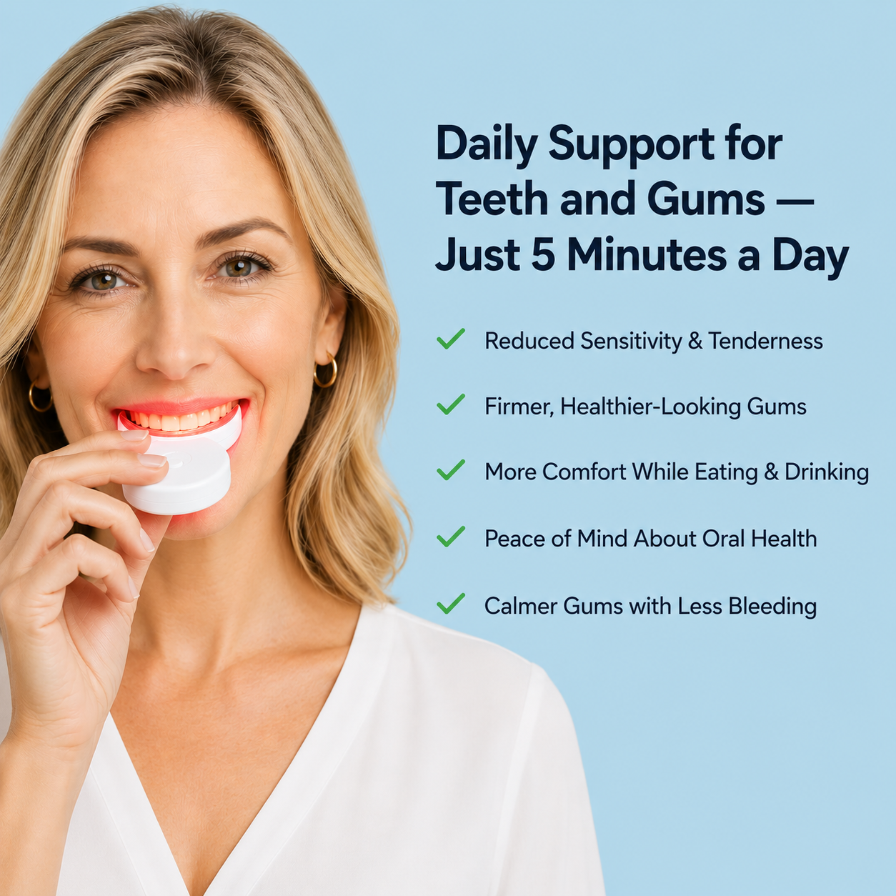 OralGlow™ Red Light Therapy System